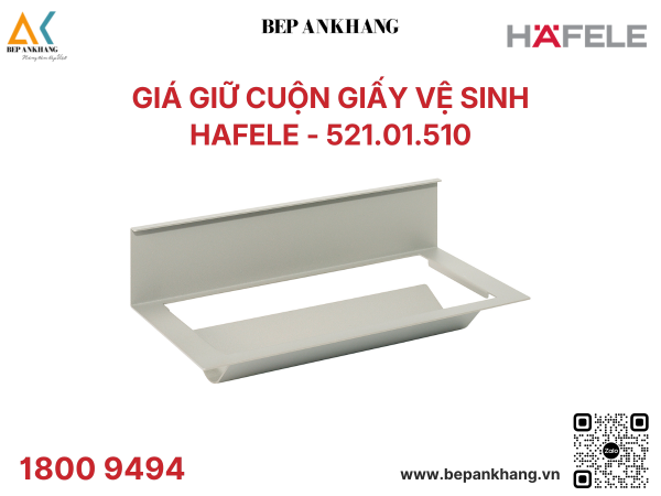 Giá giữ cuộn giấy vệ sinh Hafele - 521.01.510